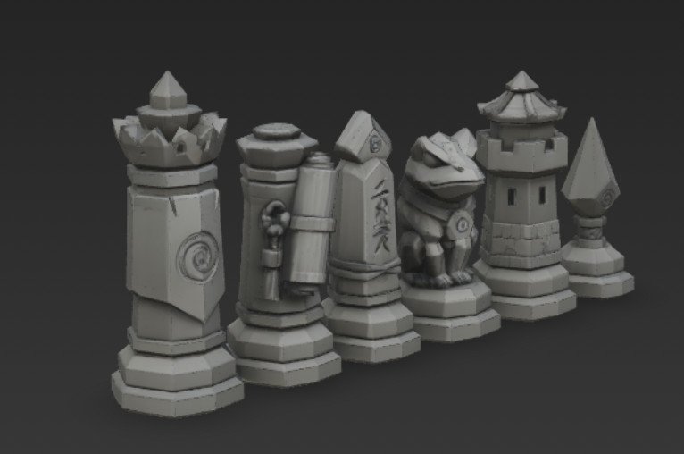 naruto chess set